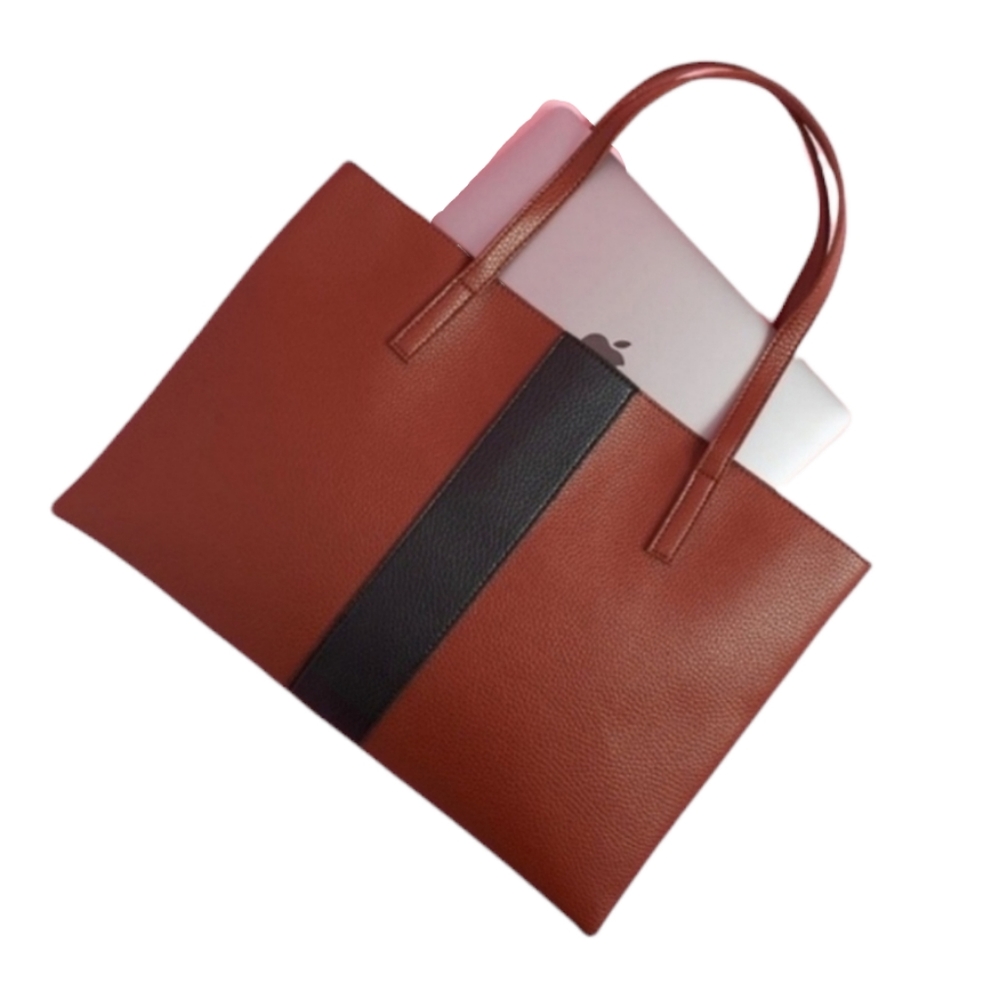 - Vince Camuto | Vegan Leather Tote Bag